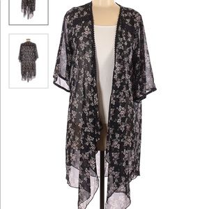 Emory Park Floral Kimono, Size M